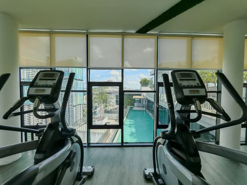 Service Residence for Sale at The Leafz @ Dedaun - David Ting - Gym - PropertyGuru.com.my