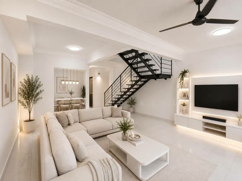 Rumah Teres 2-Tingkat untuk Dijual di Kelapa Sawit (Kulai) - Muhamad Asrul - Living Room - PropertyGuru.com.my