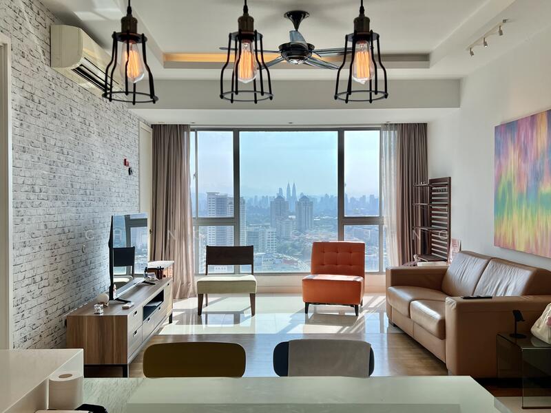 Service Residence for Sale at Gateway Kiaramas Residences - Chong Teck Seng - Living Room - PropertyGuru.com.my