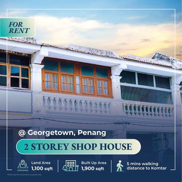 Shop for Rent in George Town (Penang) - Davidz Loh - Exterior - PropertyGuru.com.my