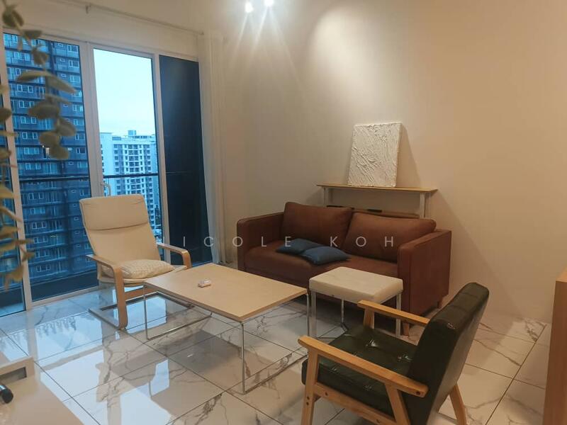 Condominium for Rent at QuayWest Residence - Nicole Koh - Living Room - PropertyGuru.com.my