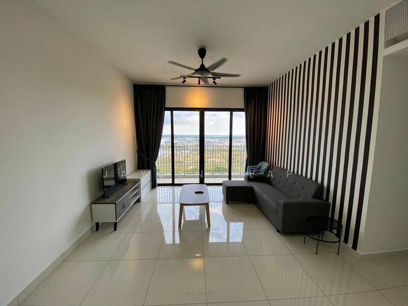 Kondominium untuk Disewa di Vertu Resort - Jayden Yeap - Living Room - PropertyGuru.com.my
