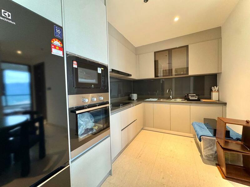 Service Residence for Rent at Marriott Residence @ Gurney - Ertmen Ho - Kitchen - PropertyGuru.com.my