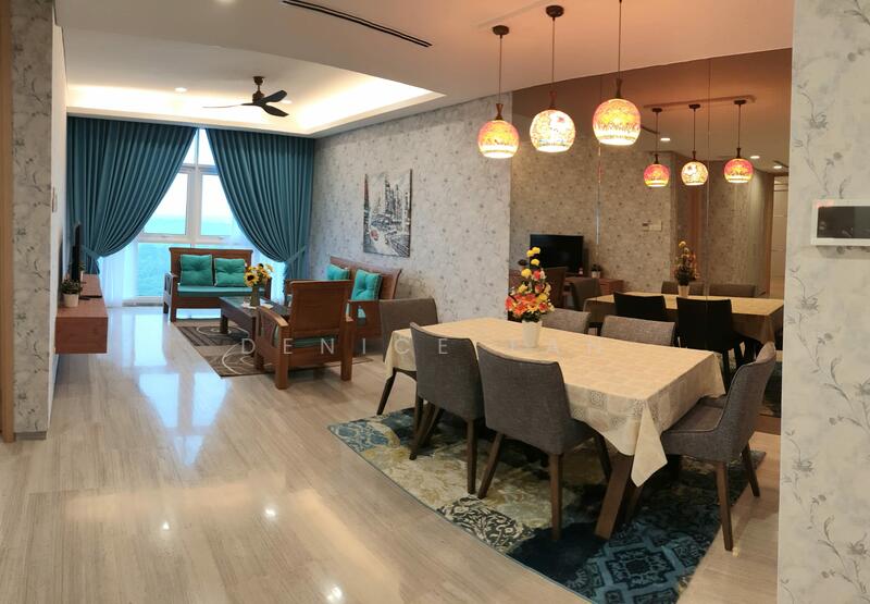 Kondominium untuk Disewa di Pinetree Marina & Resort - Denice Tan - Living Room - PropertyGuru.com.my