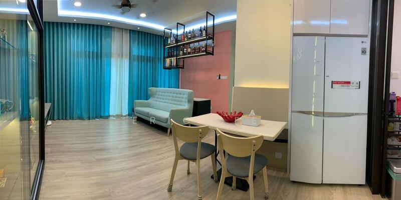 Service Residence for Sale at 8Scape Residence @ Sutera - Eric Lee - Living Room - PropertyGuru.com.my