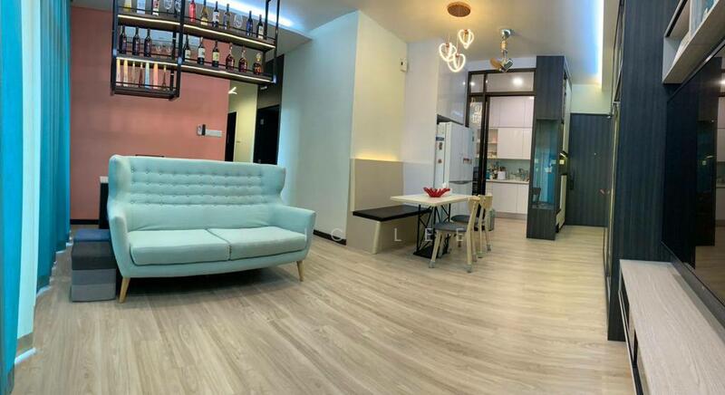 Service Residence for Sale at 8Scape Residence @ Sutera - Eric Lee - Living Room - PropertyGuru.com.my