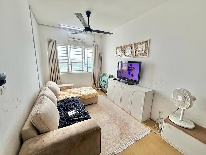 Apartment for Sale at De Cemara apartment setia alam - Alif Saad - Living Room - PropertyGuru.com.my