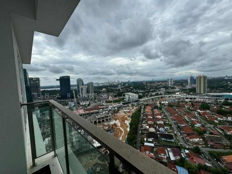 Service Residence for Sale at TriTower Residence @ Johor Bahru Sentral - Sharon Wong Shu Shien - Balcony - PropertyGuru.com.my