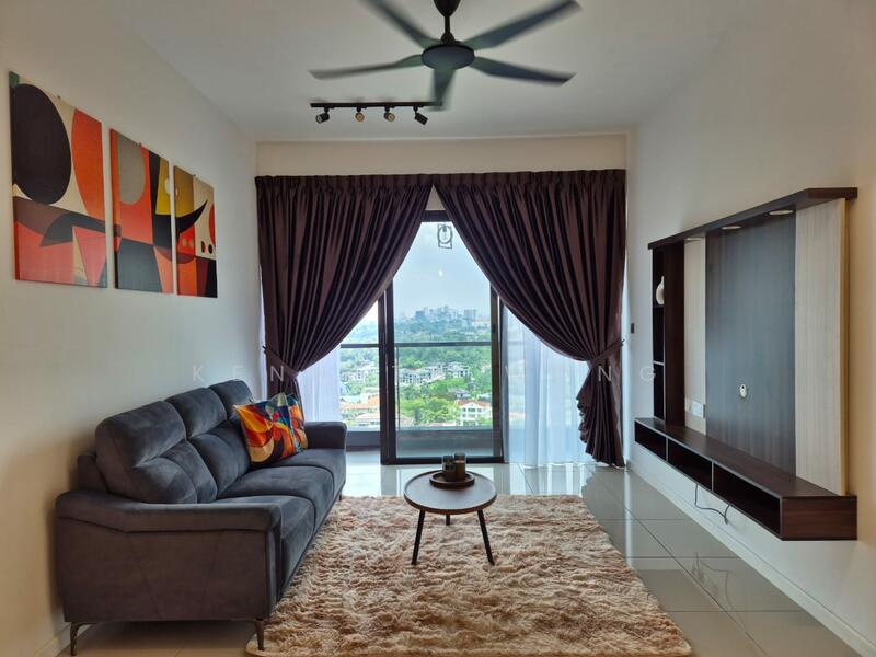 Service Residence for Rent at Duta Park Residences - Kenneth Wong - Living Room - PropertyGuru.com.my