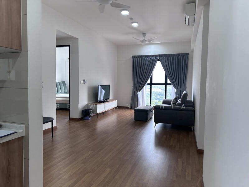 Condominium for Sale at Gems Residences - Berwynn Chia - Living Room - PropertyGuru.com.my