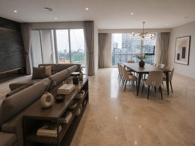 Condominium for Sale at One Menerung - Gwen Delhumeau - Living Room - PropertyGuru.com.my