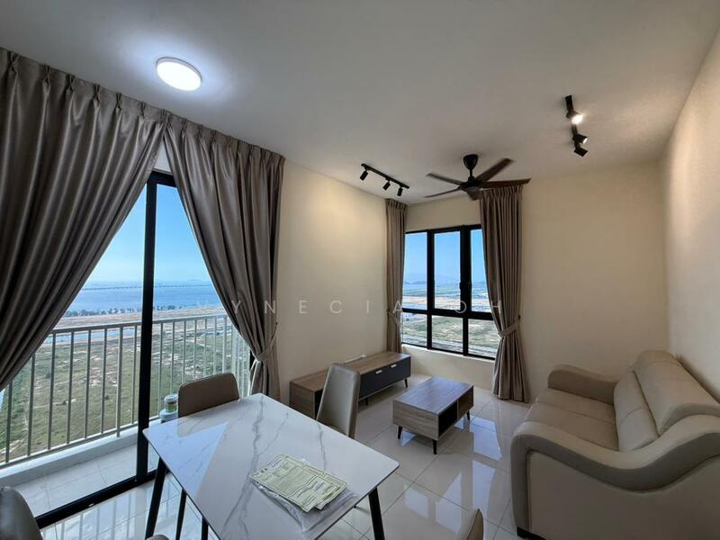 Service Residence for Rent at Vivo Executive Apartment - Vynecia Oh - Living Room - PropertyGuru.com.my