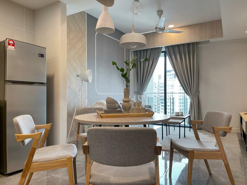 Service Residence for Rent at Ooak Serviced Apartments @ Kiara 163 - Gary Lee - Living Room - PropertyGuru.com.my