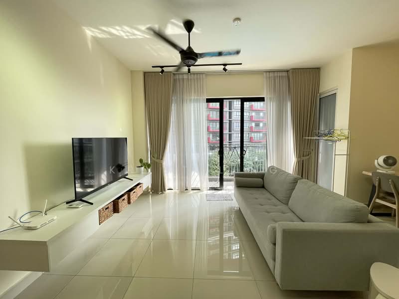 Servis Apartment untuk Disewa di Paisley @ Tropicana Metropark - Krystal Ng - Living Room - PropertyGuru.com.my
