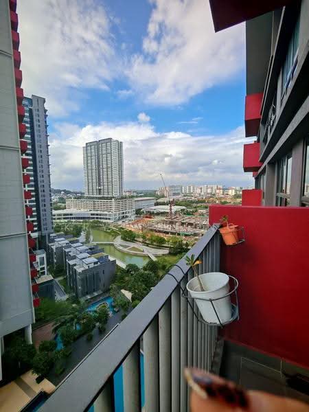 Service Residence for Rent at Paisley @ Tropicana Metropark - Krystal Ng - Balcony - PropertyGuru.com.my