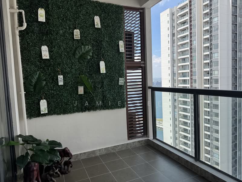 R&F Princess Cove Phase 2-Seine Region untuk Untuk Disewa - RM 3,200 /bulan, Mac 2026 - Balcony - PropertyGuru.com.my