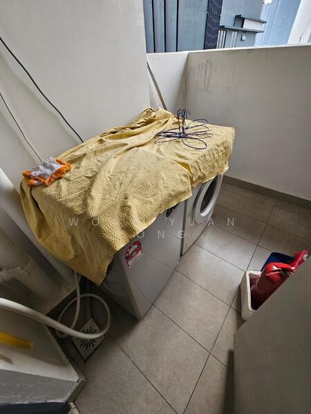 Service Residence for Rent at Setia City Residences - Wong Yuan Kong - Balcony - PropertyGuru.com.my