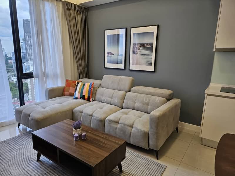Service Residence for Rent at The Sentral Suites - Aaron Kua - Living Room - PropertyGuru.com.my