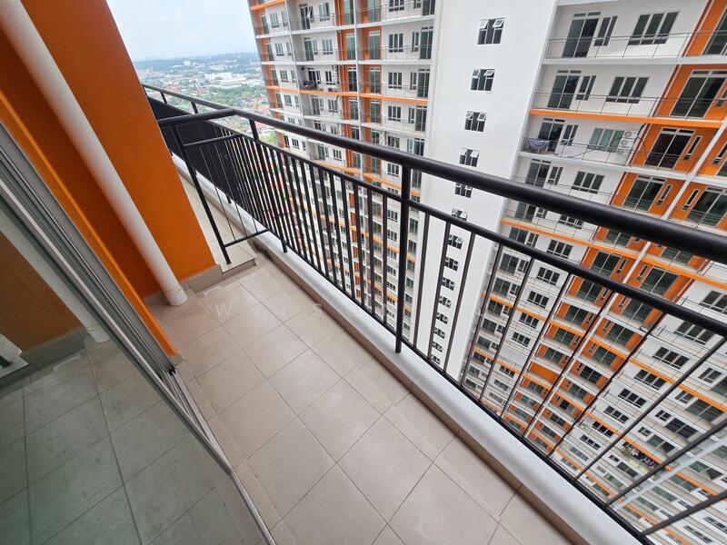 Service Residence for Sale at One 49 Residence - Wilson Ku - Balcony - PropertyGuru.com.my