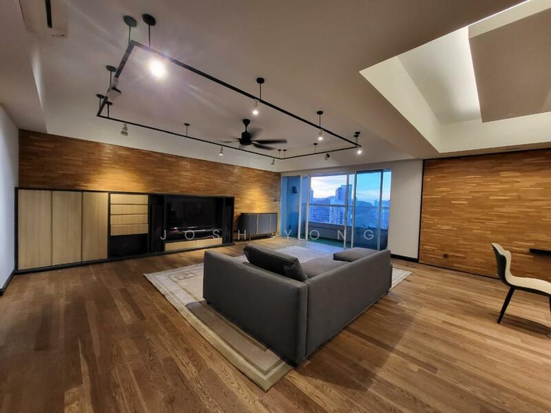 Condominium for Sale at Tiffani Kiara - Josh Yong - Living Room - PropertyGuru.com.my