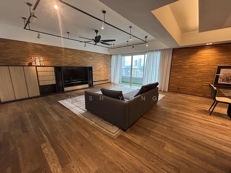 Condominium for Sale at Tiffani Kiara - Josh Yong - Living Room - PropertyGuru.com.my