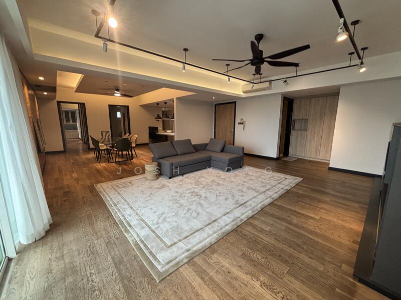 Condominium for Sale at Tiffani Kiara - Josh Yong - Living Room - PropertyGuru.com.my