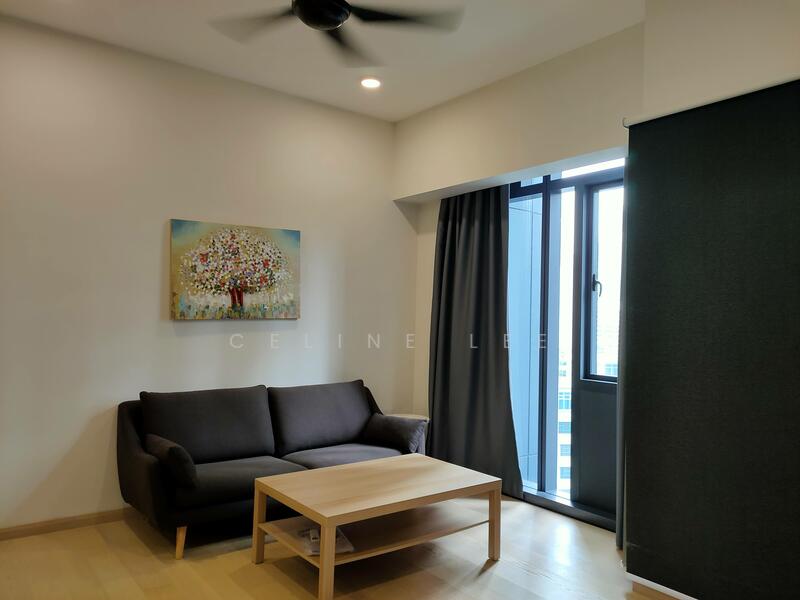 Service Residence for Rent at Star Residences One - Celine Lee - Living Room - PropertyGuru.com.my
