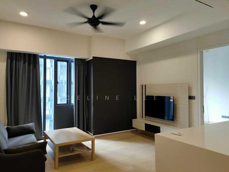 Service Residence for Rent at Star Residences One - Celine Lee - Living Room - PropertyGuru.com.my