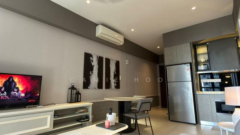 Service Residence for Rent at Millerz Square - Camie Hoo - Living Room - PropertyGuru.com.my