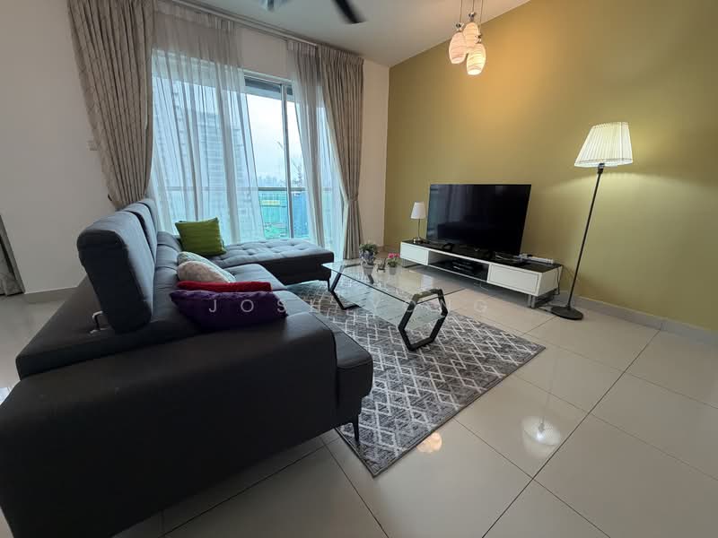Service Residence for Rent at Solaris Dutamas - Josh Yong - Living Room - PropertyGuru.com.my