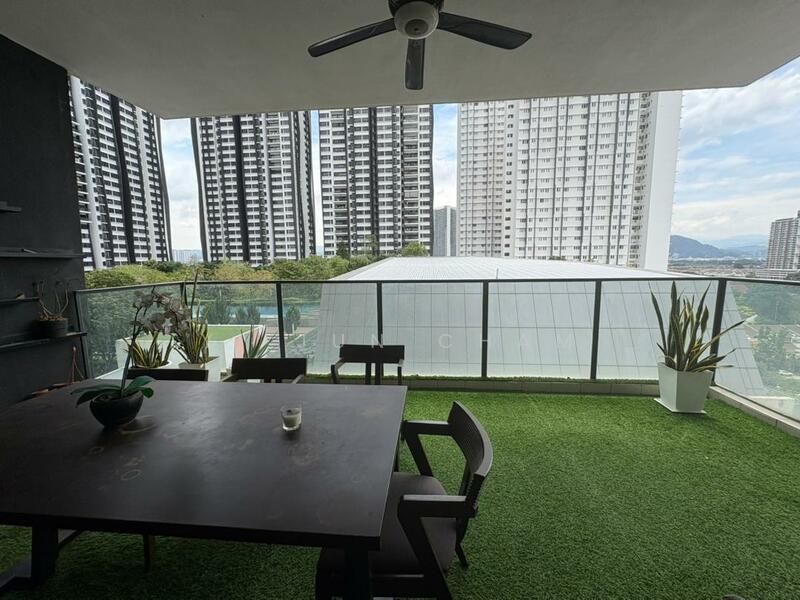 Condominium for Rent at Lakeville Residence - Yi Jun Cham - Balcony - PropertyGuru.com.my