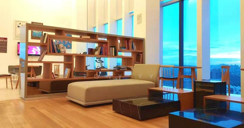Service Residence for Sale at The Face Suites (Platinum Suites) - Tony YY - Living Room - PropertyGuru.com.my