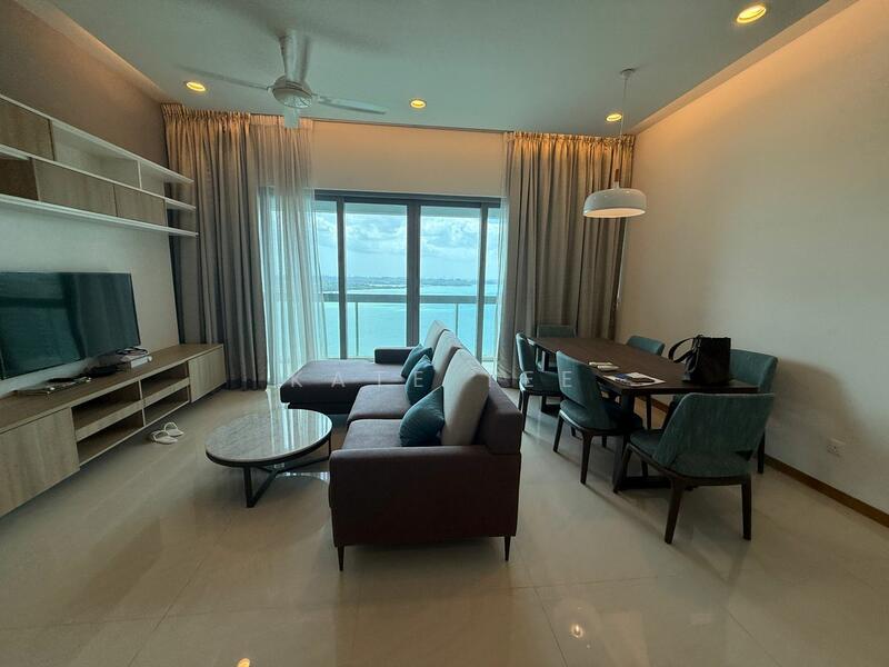 Service Residence for Rent at Southern Marina Residences - Kate Tee - Living Room - PropertyGuru.com.my