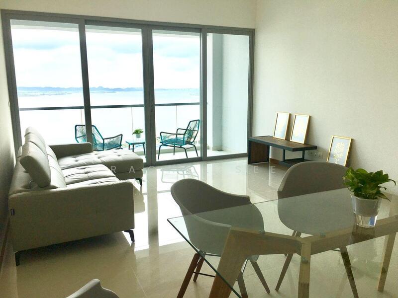Service Residence for Sale at Southern Marina Residences - Rachel See - Living Room - PropertyGuru.com.my