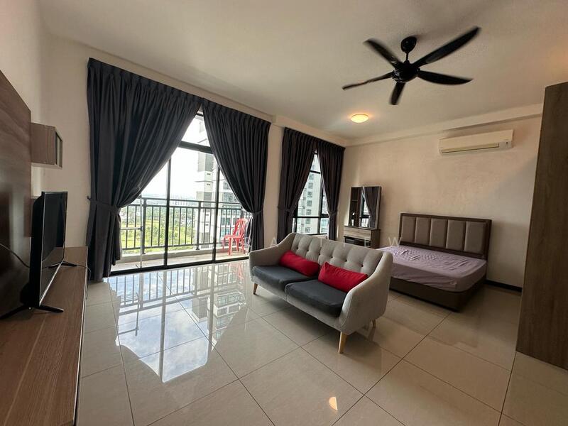 Service Residence for Rent at Molek Regency - Lilara Tiew - Living Room - PropertyGuru.com.my