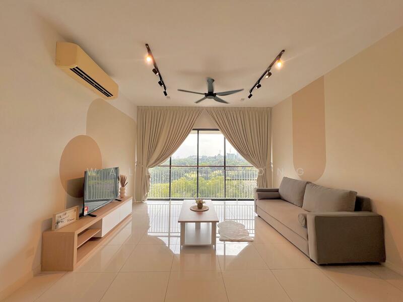 Service Residence for Rent at Renai Jelutong - Wallace Wong - Living Room - PropertyGuru.com.my