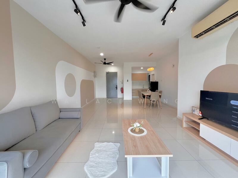 Service Residence for Rent at Renai Jelutong - Wallace Wong - Living Room - PropertyGuru.com.my