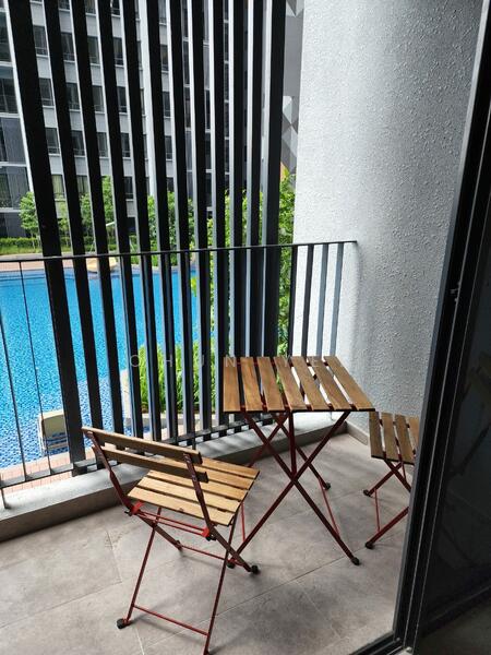 Service Residence for Rent at Millerz Square - Chun Yee - Balcony - PropertyGuru.com.my