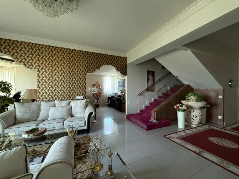Kondominium untuk Dijual di Kiaramas Ayuria - Bao Jie - Living Room - PropertyGuru.com.my