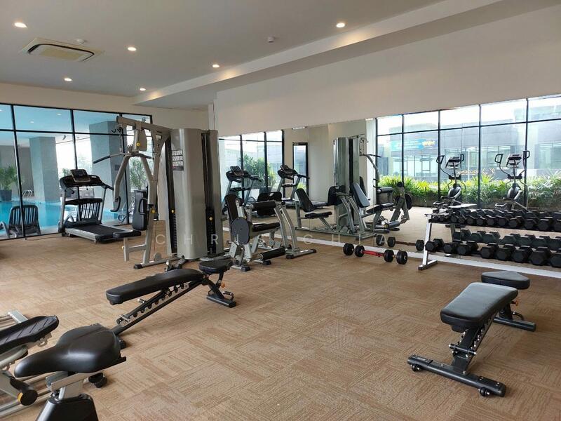 Zentro Residences Serviced Apartment untuk Untuk Disewa - RM 3,600 /bulan, Feb 2026 - Gym - PropertyGuru.com.my