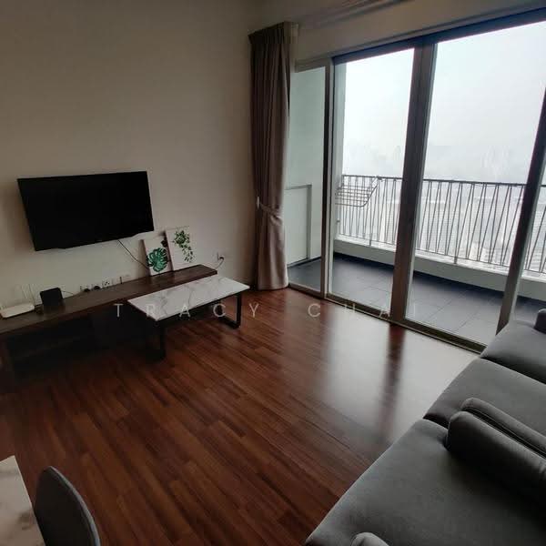 Service Residence for Sale at UNA Serviced Apartment - Tracy Chai - Living Room - PropertyGuru.com.my