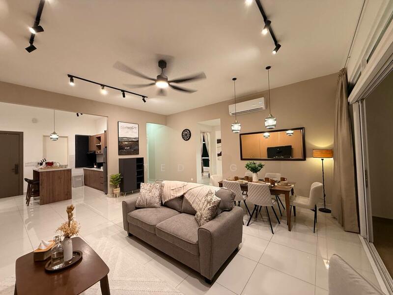 Condominium for Rent at Ferringhi Residence 2 - TED NG - Living Room - PropertyGuru.com.my
