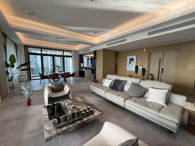 Kondominium untuk Dijual di Forest City - Kang Bin - Living Room - PropertyGuru.com.my