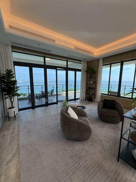 Kondominium untuk Dijual di Forest City - Kang Bin - Living Room - PropertyGuru.com.my