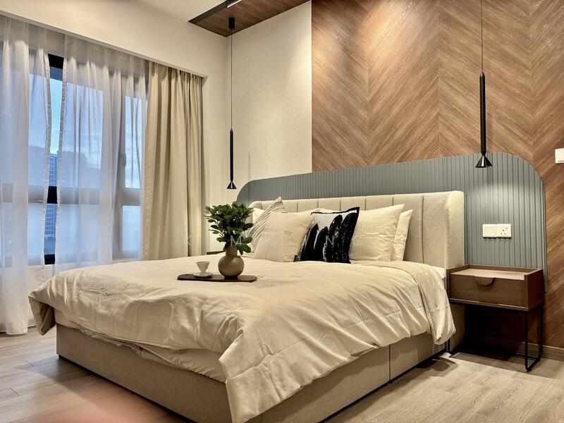 Service Residence for Rent at Agile Bukit Bintang - Kim Ling - Master Bedroom - PropertyGuru.com.my