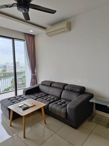 Service Residence for Rent at Senibong Cove - The WaterEdge Residences - Maggie Heng - Living Room - PropertyGuru.com.my