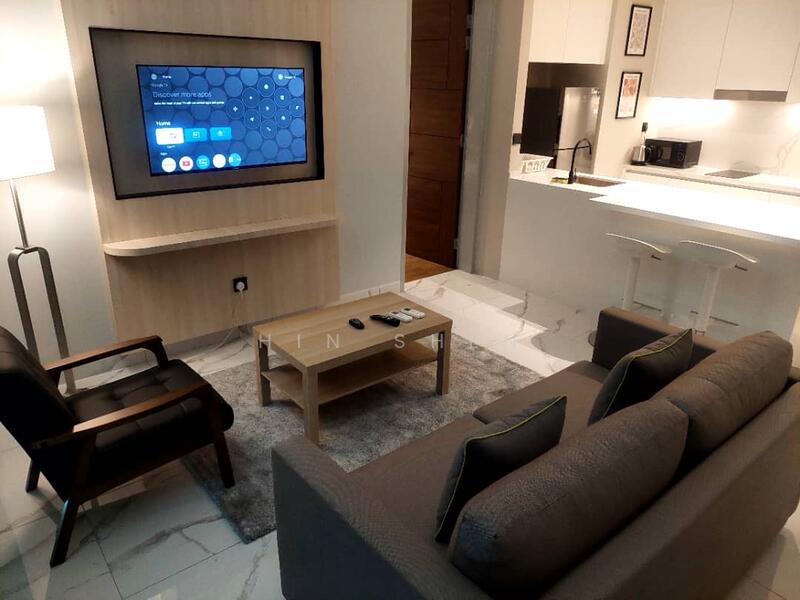 Service Residence for Rent at Alfa Bangsar - Hin Shen - Living Room - PropertyGuru.com.my