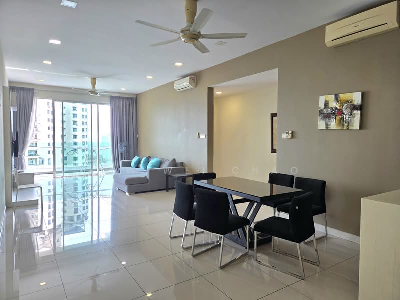Condominium for Rent at The Park Residences 1 - Low Wei Chao - Living Room - PropertyGuru.com.my