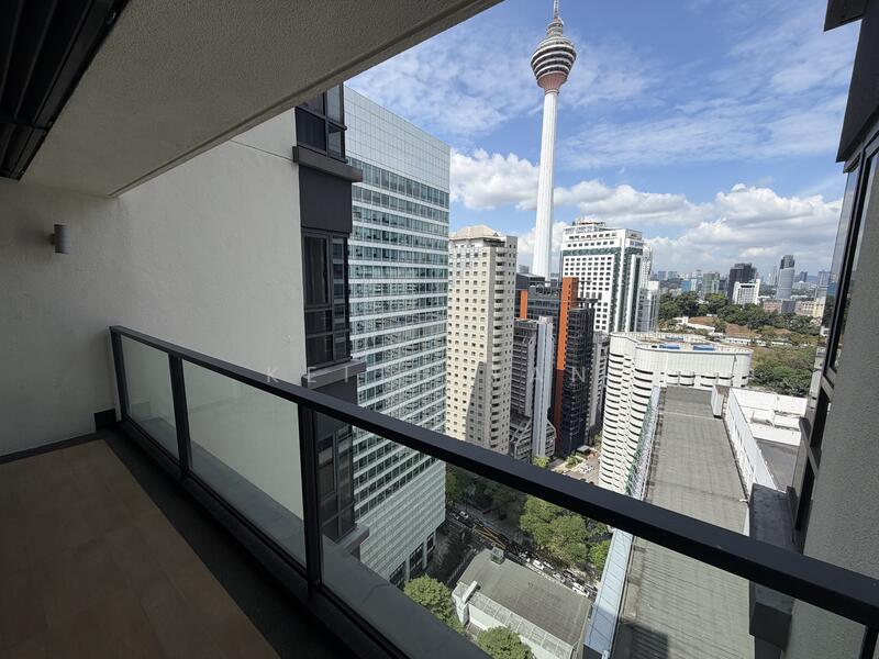 Service Residence for Rent at E&O Residences - Keith Tan - Balcony - PropertyGuru.com.my