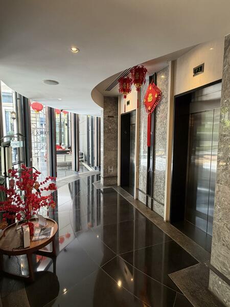 Service Residence for Rent at E&O Residences - Keith Tan - Lobby - PropertyGuru.com.my